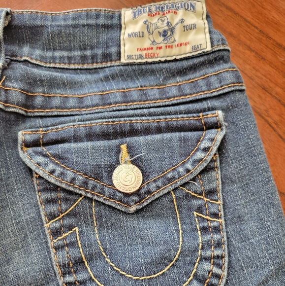 True Religion Denim Jeans! Size 26. - Picture 2 of 7